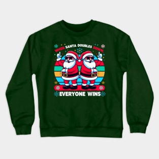 Santa Came Twice Crewneck Sweatshirt